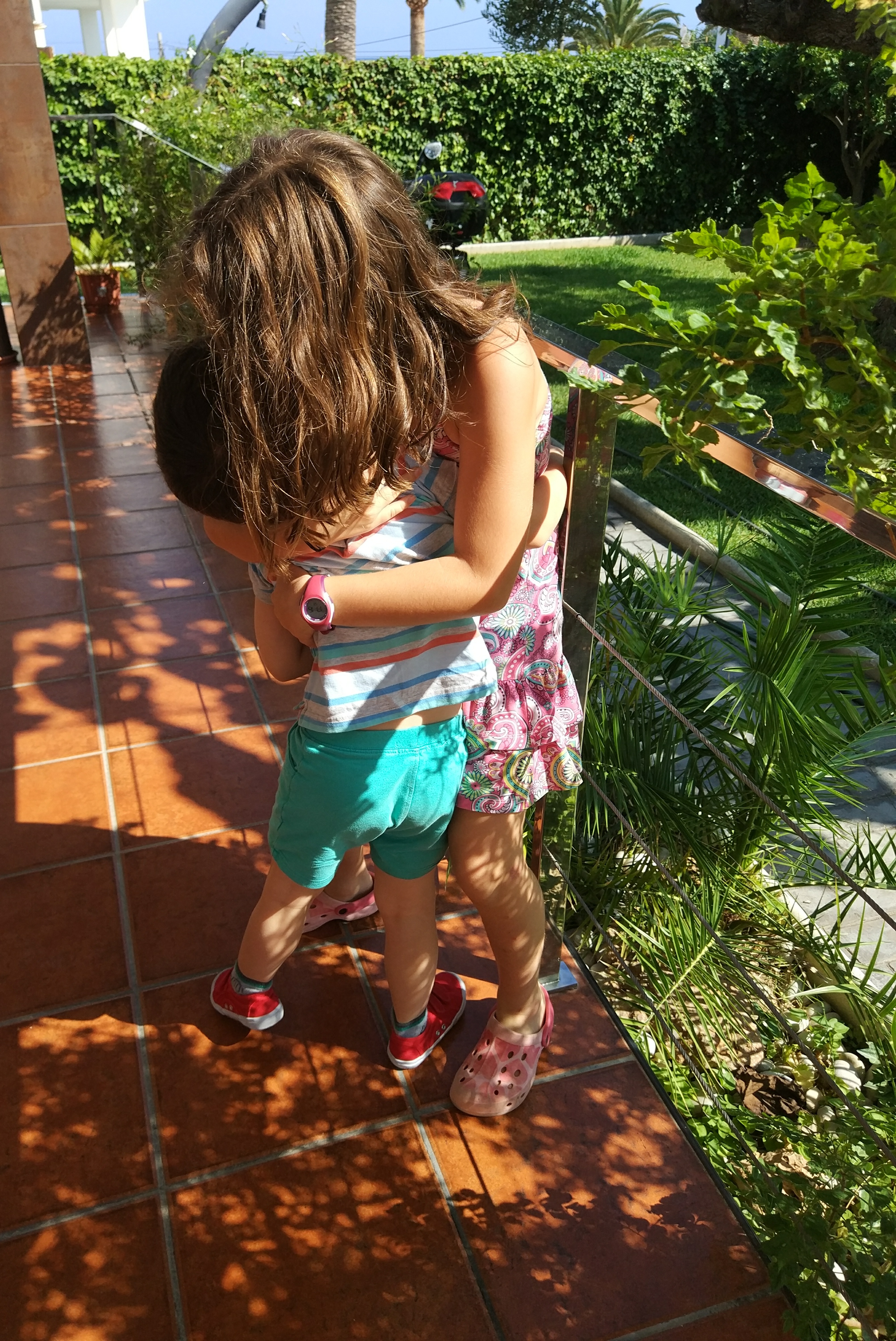 Reencuentro Alba e Iker