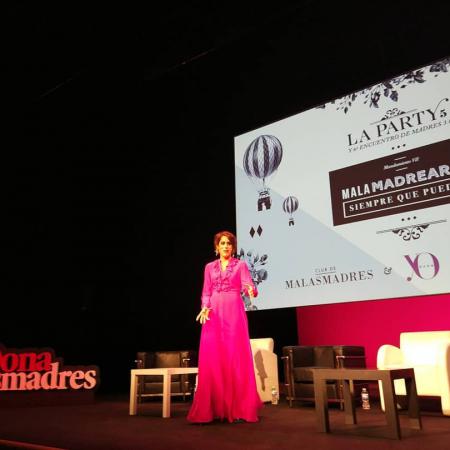 Laura en la apertura de la Party5